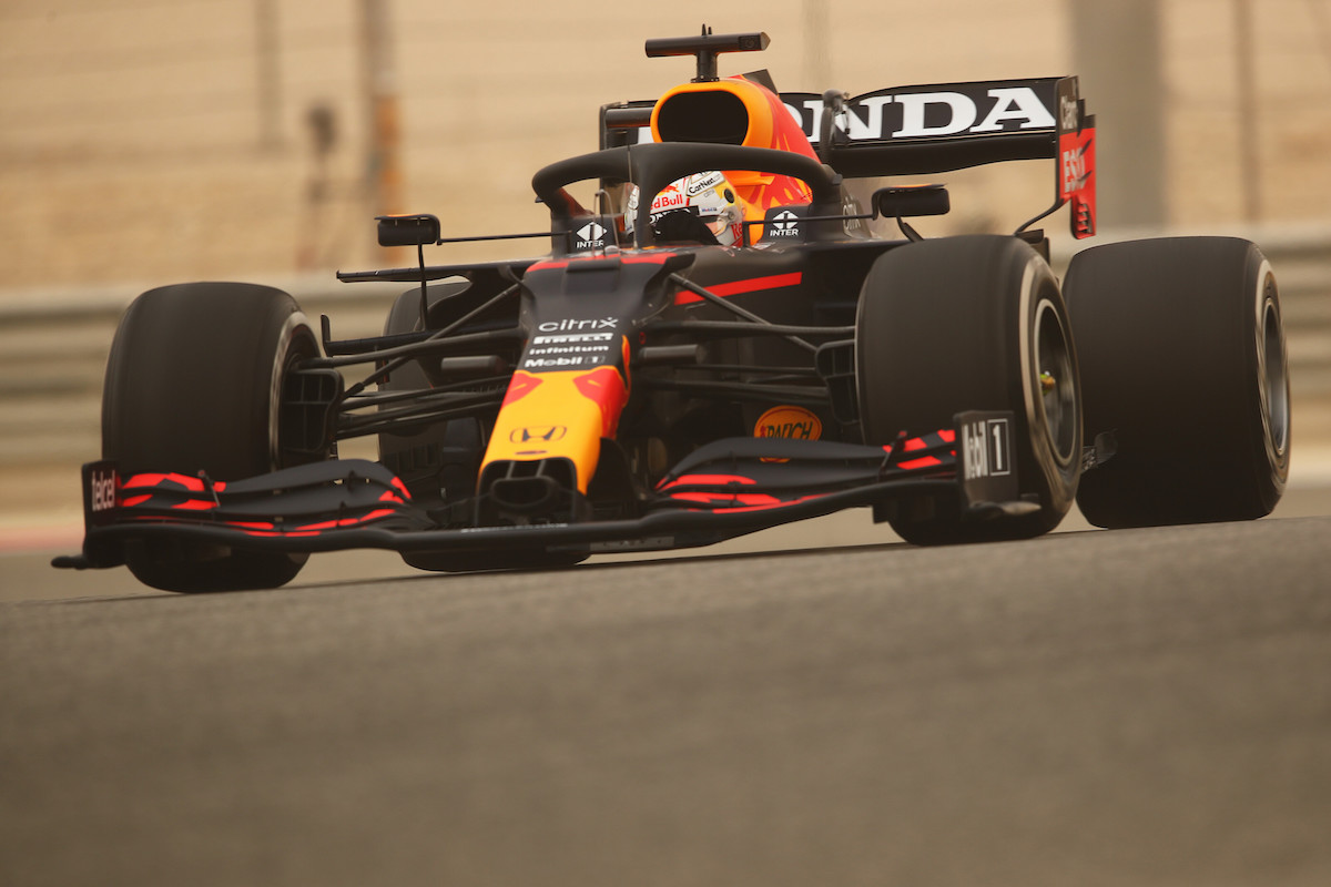 【レッドブル・ホンダ】フェルスタッペン、初日トップタイム「マシンの感触が良かった」