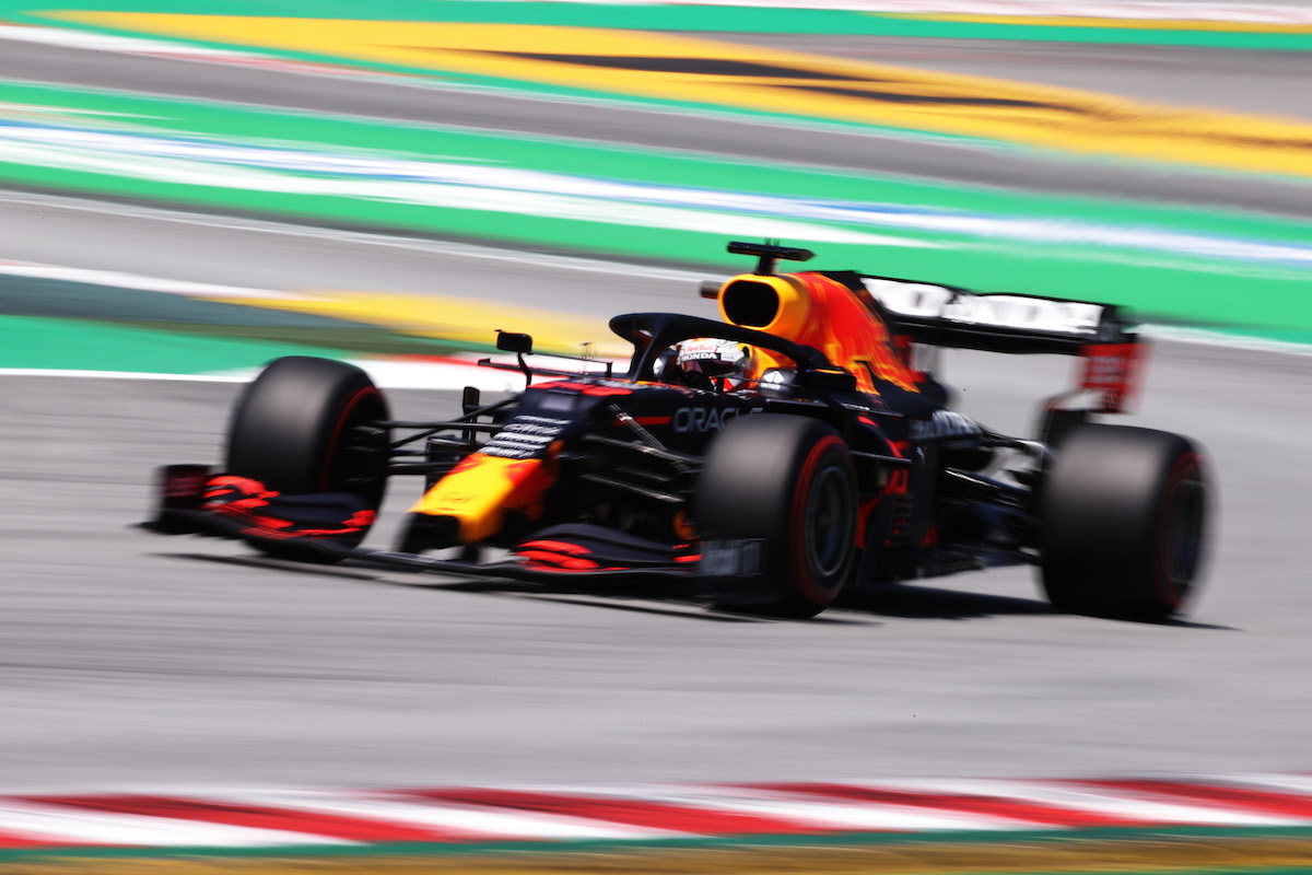 【FP3動画】フェルスタッペンがトップタイム！ホンダ勢は3台がトップ10、角田12番手／F1第4戦スペインGP