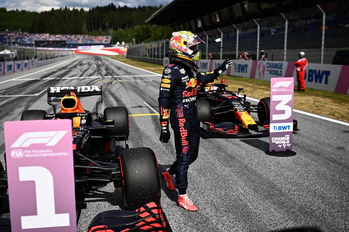 【ホンダF1】田辺TD「3連続ポールポジションを獲得。ペレスも3番手。アルファタウリも非常にいい結果」／F1オーストリアGP予選