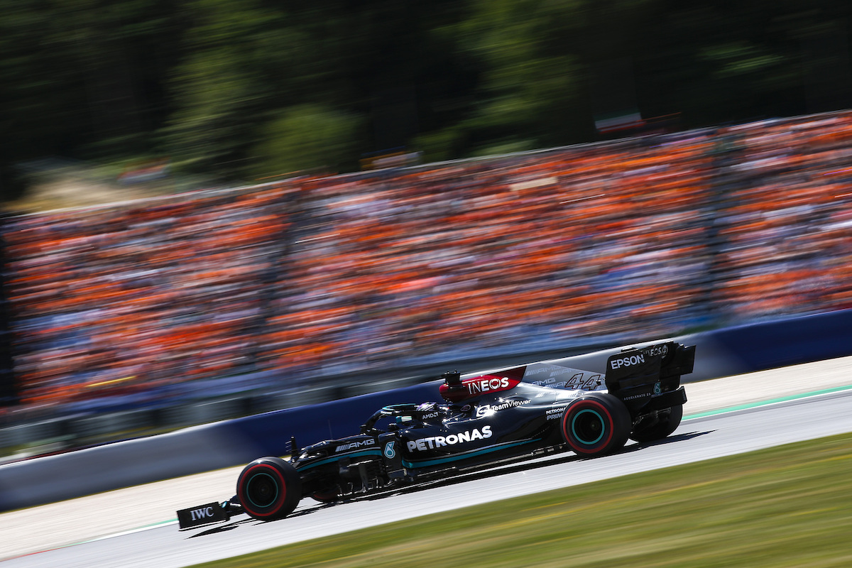 【メルセデス】ハミルトン、まさかの4番手「暑いとペースが上がらず先週以上に厳しい」／F1オーストリアGP予選