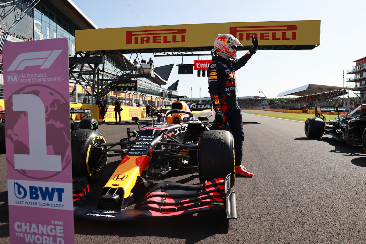 【ホンダF1】フェルスタッペンがアイルトン・セナ以来の4連続ポールポジション獲得／F1イギリスGP土曜日