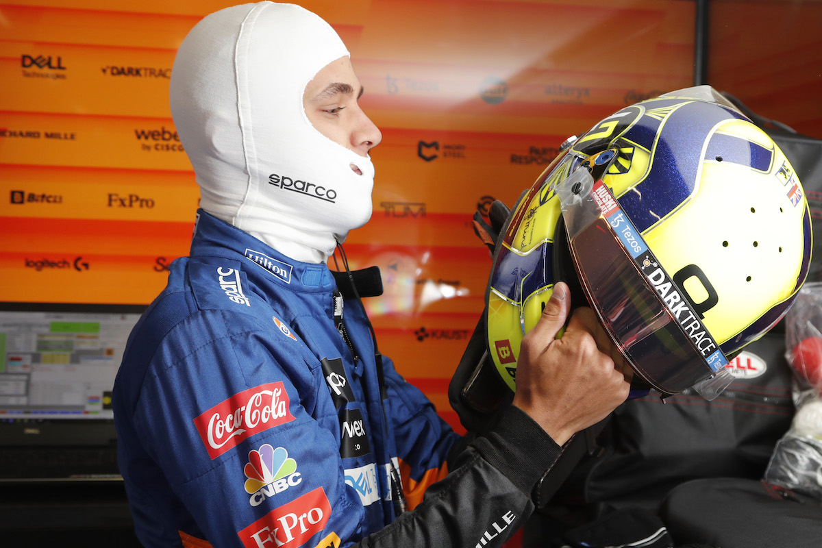 【予選Q3】ノリス、オールージュで大クラッシュ！赤旗中断／F1ベルギーGP