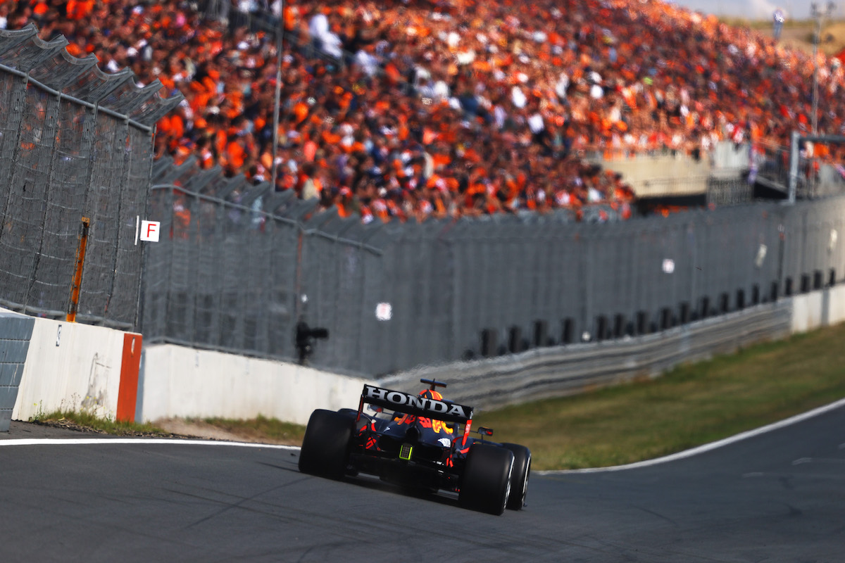 【オランダGP FP1順位】フェルスタッペン、オレンジアーミーの前で僅差の2番手！角田はタイム残せず
