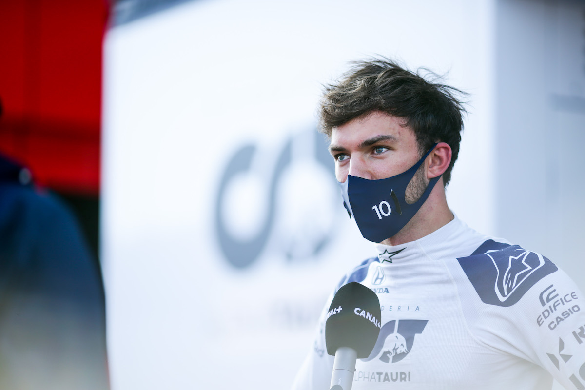 【アルファタウリ・ホンダ】ガスリー、良くする自信はある「犬ぞりで滑走しているみたい」／F1オランダGP初日