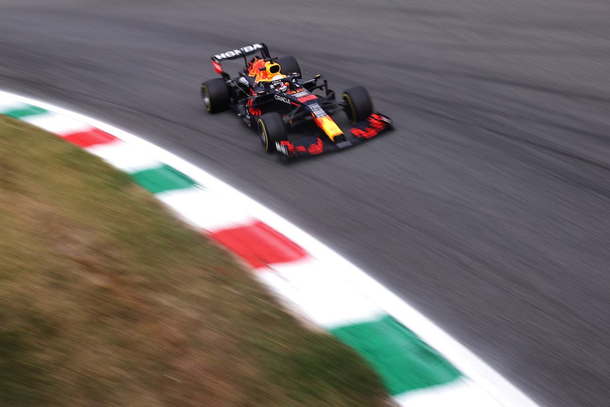 【F1イタリアGP FP1】フェルスタッペン2番手、ハミルトンがミディアムタイヤでトップタイム。昨年優勝者のガスリー5番手、角田14番手