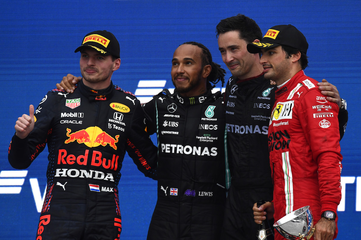 【ホンダF1】終盤の雨でチャンスを掴んだフェルスタッペン、最後尾スタートから2位表彰台を獲得！