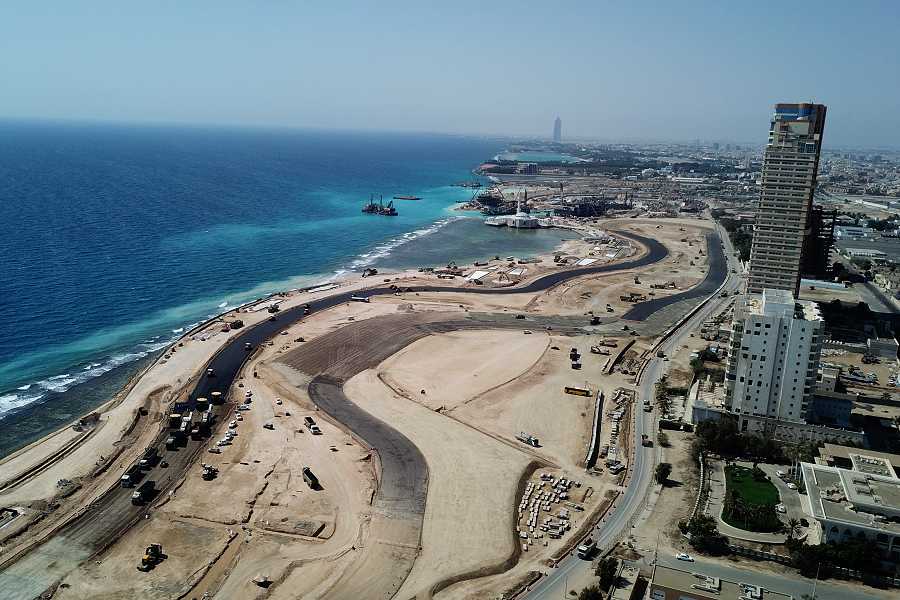 F1初開催に向けて「時間との闘い」に挑むサウジアラビア