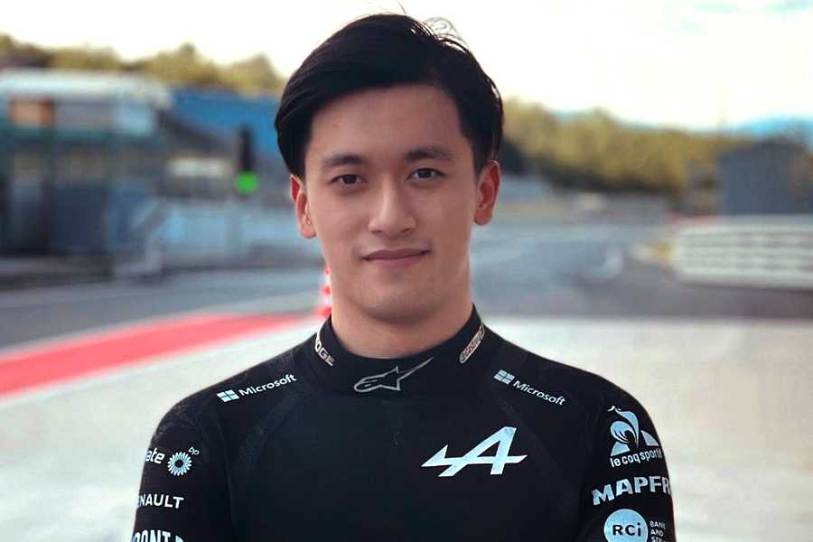 「F2は今年で卒業する」とアルファロメオ入りが噂される中国人ドライバー