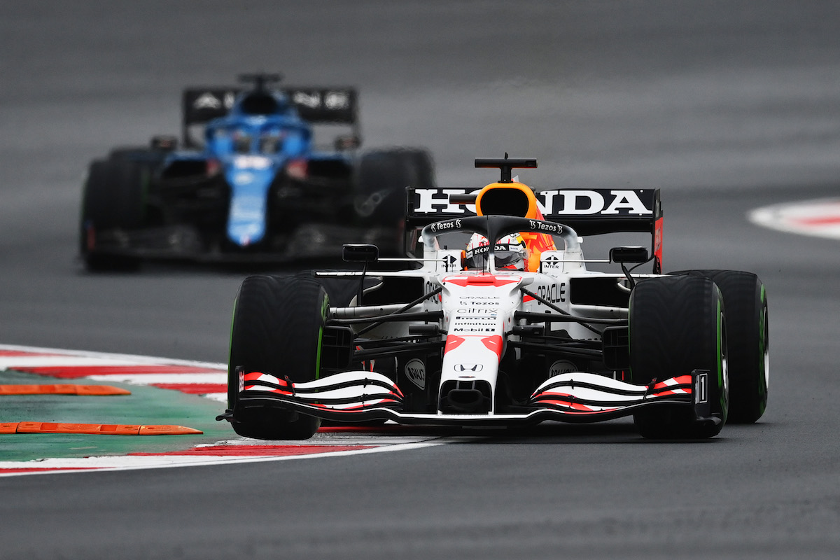 【F1トルコGP順位】特別カラーのホンダF1がダブル表彰台、3台がトップ10！角田裕毅は14位