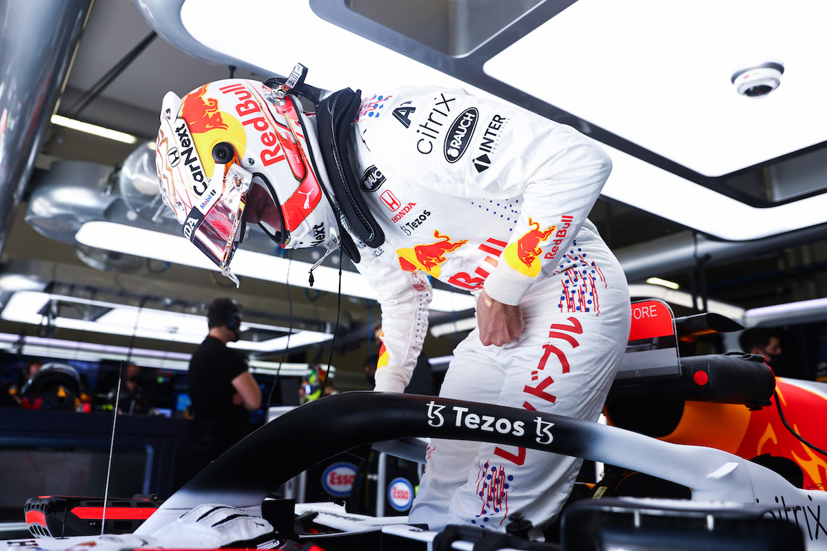 【レッドブル・ホンダ】フェルスタッペン「特別カラーでなくともホンダのためにレースをするのはいつも特別な気分だよ」