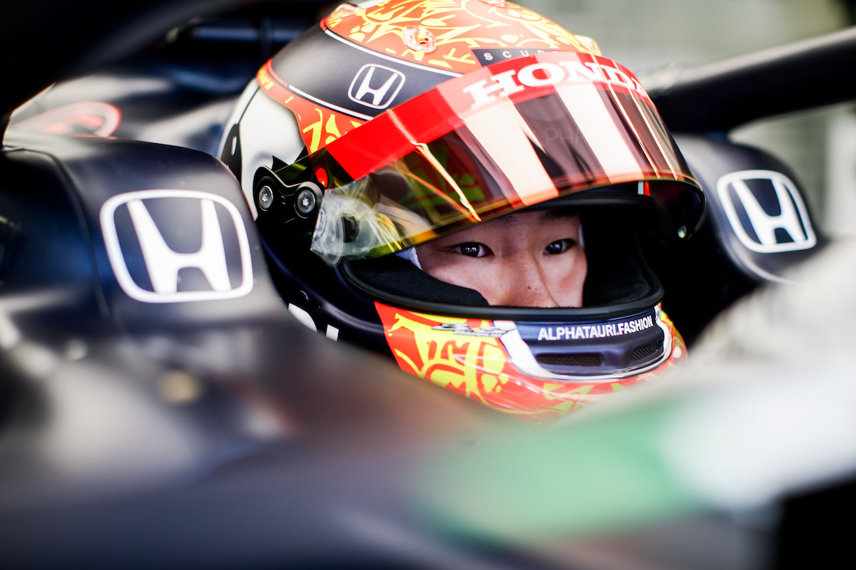 アルファタウリ・ホンダの角田裕毅「徐々に自信を深め、いいペースを発揮できた」／F1トルコGP初日