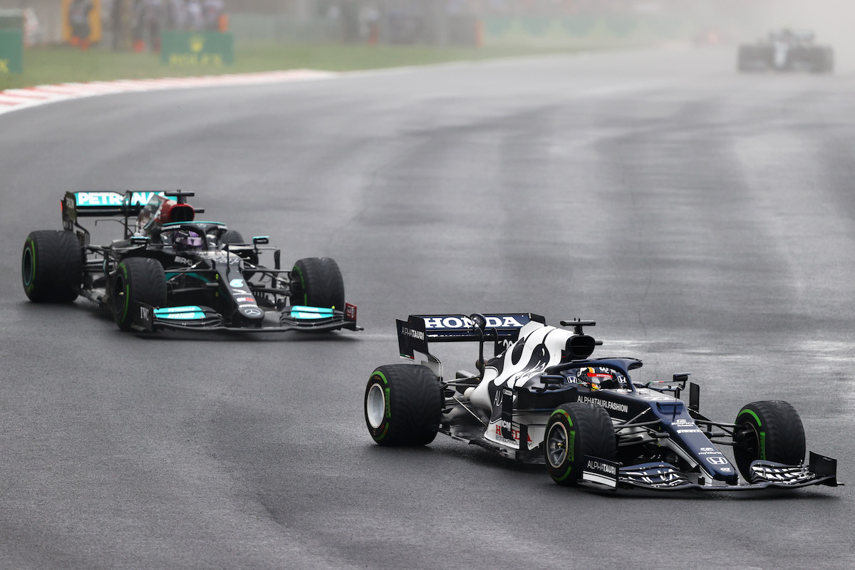 アルファタウリ・ホンダの角田裕毅、序盤にハミルトンを抑えたことで･･･「スピンでレースが台無しに」／F1トルコGP