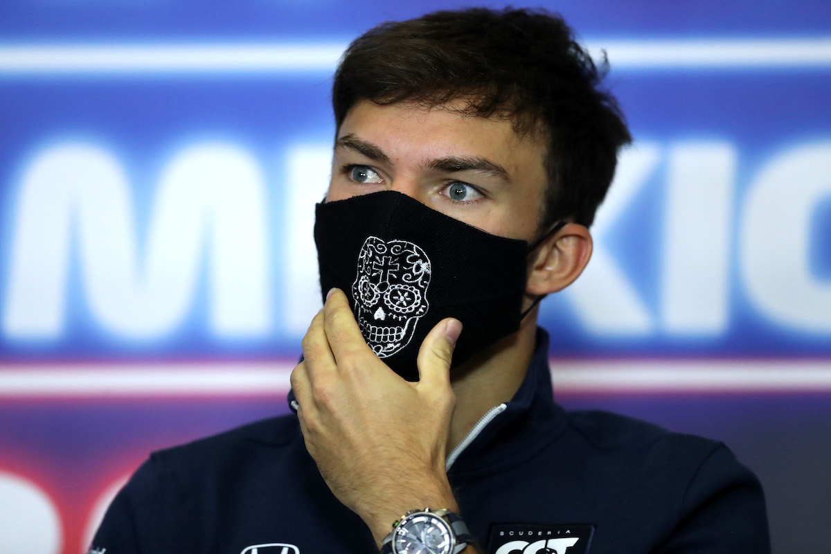 アルファタウリ・ホンダのガスリー「最大ダウンフォースでもウイングはモンツァより小さい感覚」／F1メキシコGP