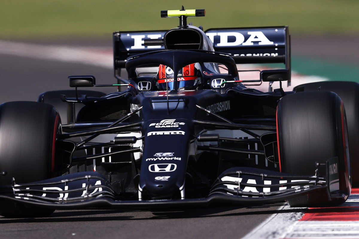 アルファタウリ・ホンダのガスリー「角田がQ3で助けてくれた」／F1メキシコGP予選