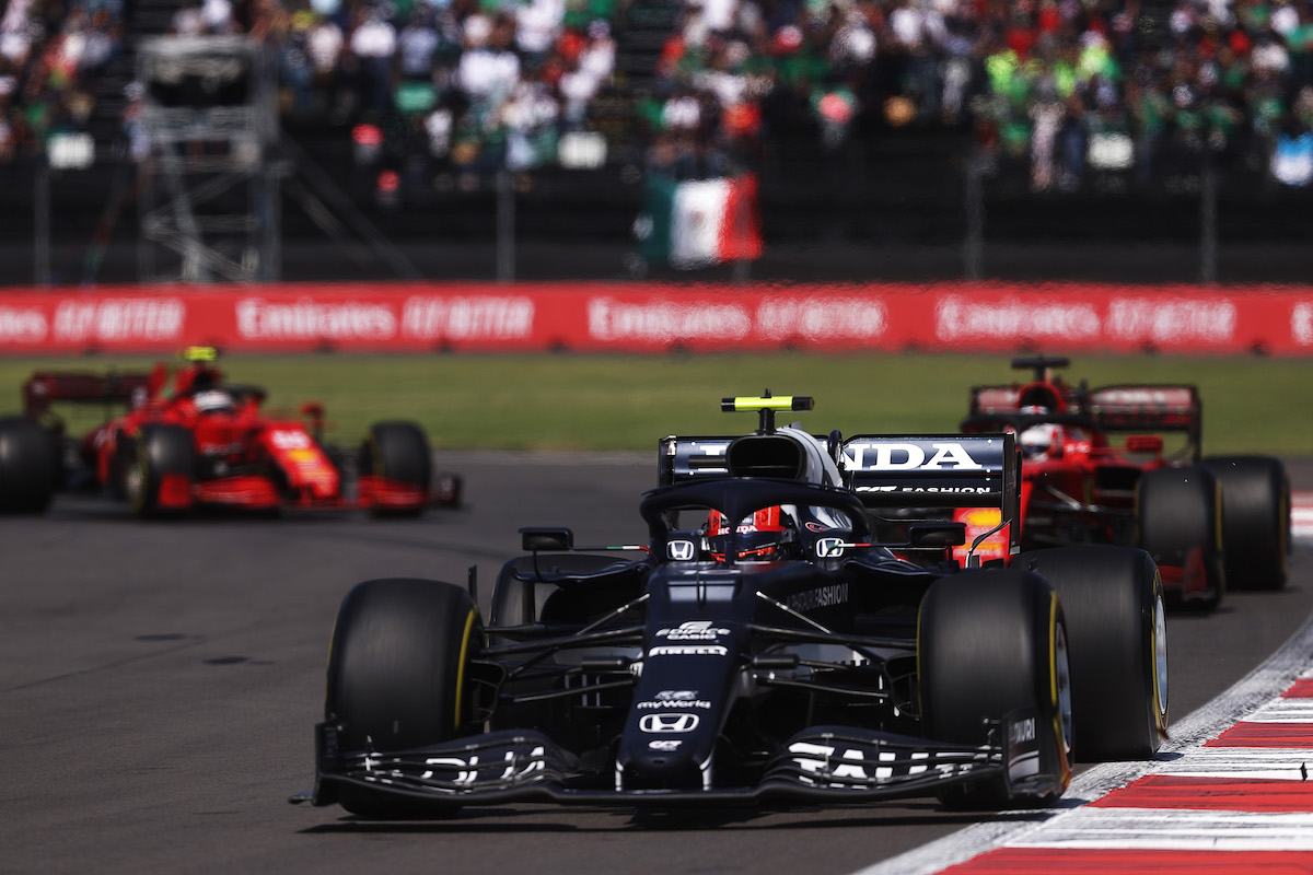 アルファタウリ・ホンダのガスリー、フェラーリを抑えて4位「すっごくハッピー。ランキング5位をクリスマスプレゼントにしたい」／F1メキシコGP