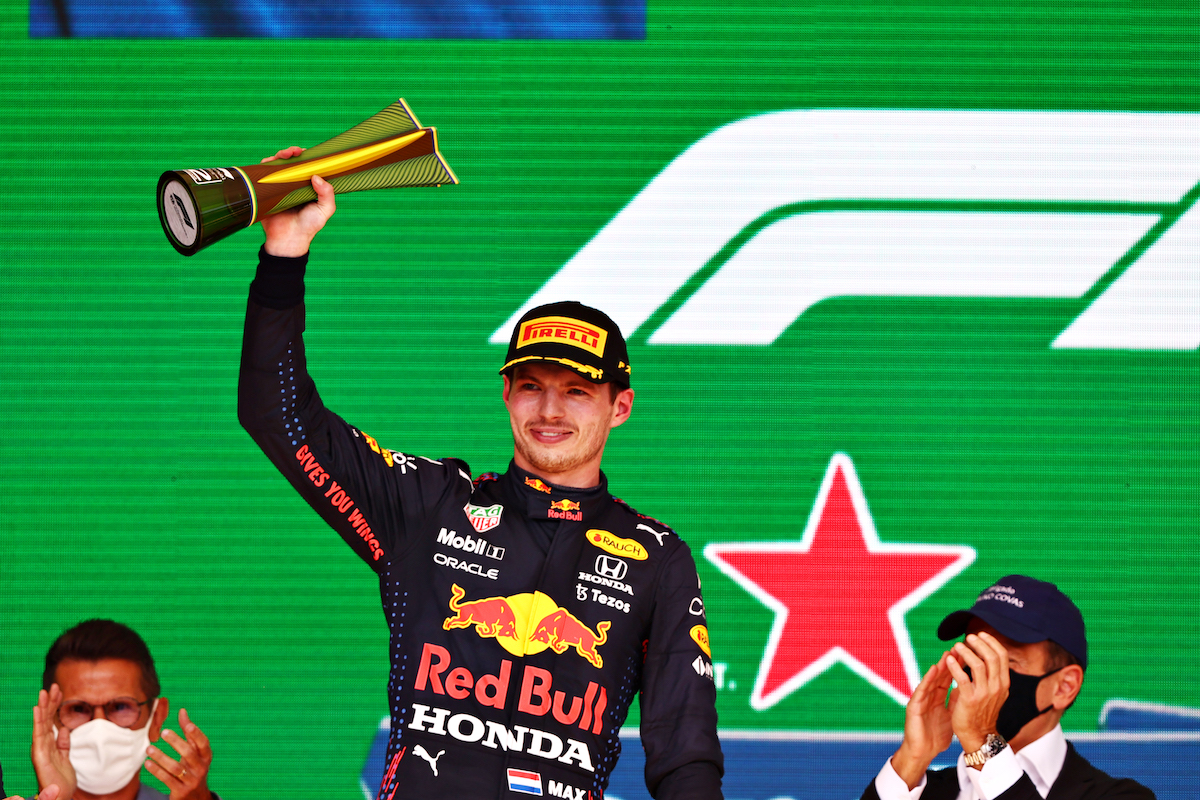 レッドブル・ホンダのフェルスタッペン、勝ちたかったけど面白いレースに「レースとはこうあるべき」／F1サンパウロGP