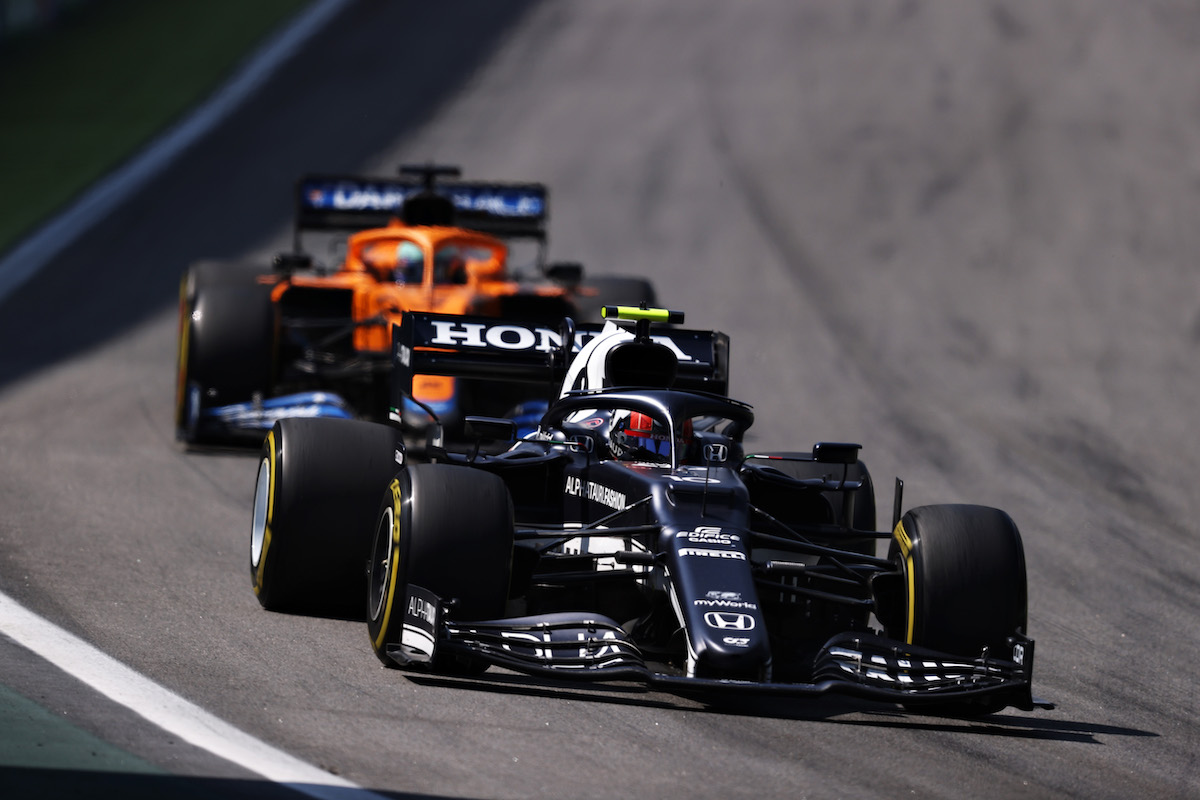 アルファタウリ・ホンダのガスリー「リカルドやベッテルとの素晴らしいバトルは楽しかった」／F1サンパウロGP