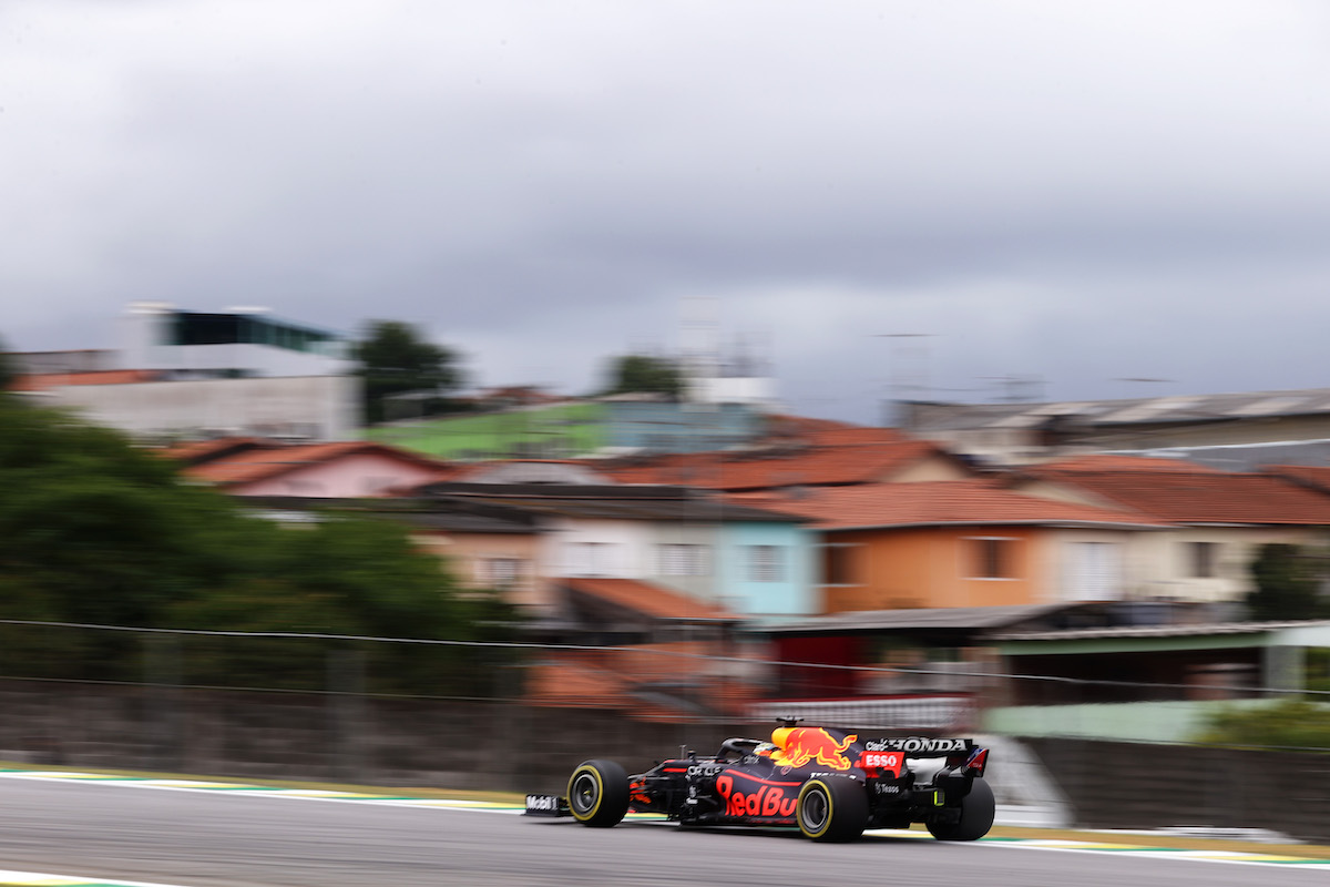 【F1サンパウロGP：FP1速報】レッドブル・ホンダは2-3！角田裕毅は11番手