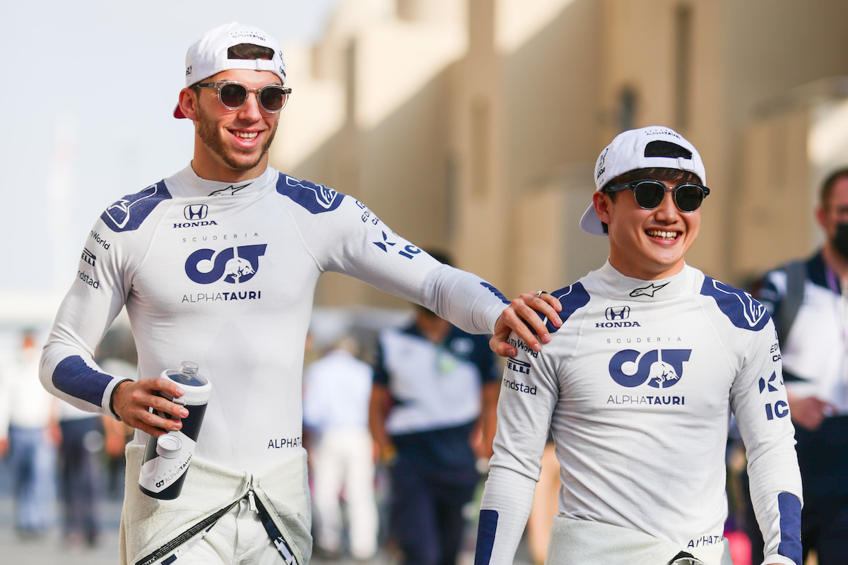 アルファタウリ・ホンダのガスリー「ベストな1年になった。マックスが夢を叶え、ホンダF1を祝福したい」／F1アブダビGP