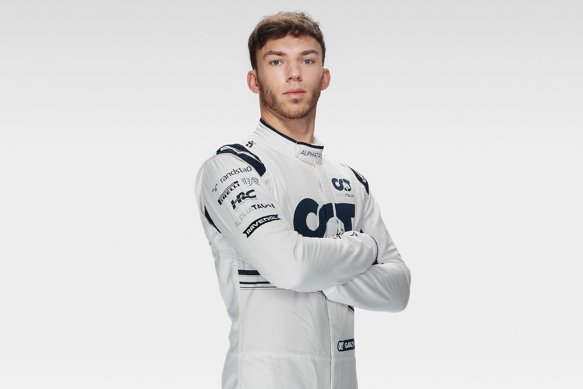 【F1新車発表会】ピエール・ガスリー、新車AT03に「本当の性能はまだわからないけど、とても楽しみだよ！」