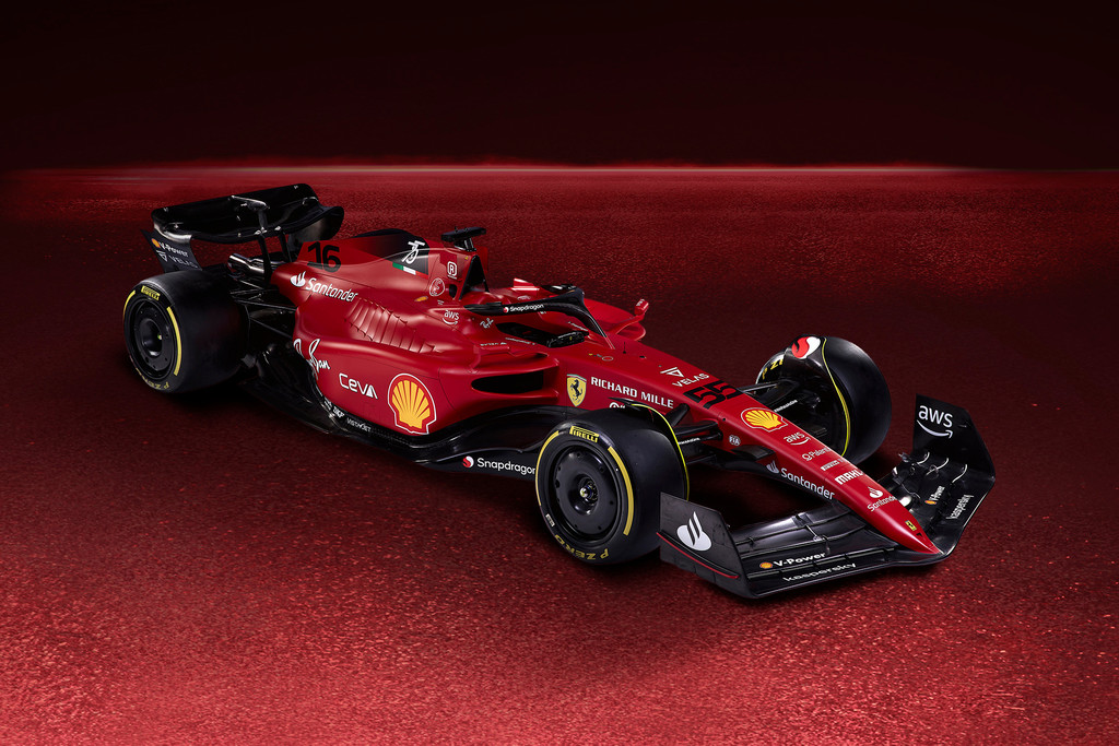 【F1新車】フェラーリ、2022年の新車『F1-75』を発表！独創的で驚きの形に