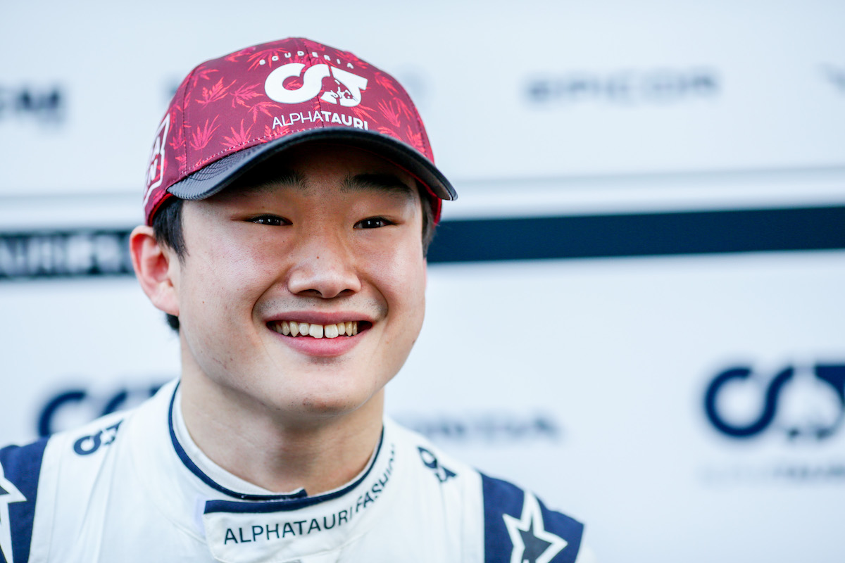 【アルファタウリ】2年目の角田裕毅、終日走行しての第一印象「新車はかなり速そう」
