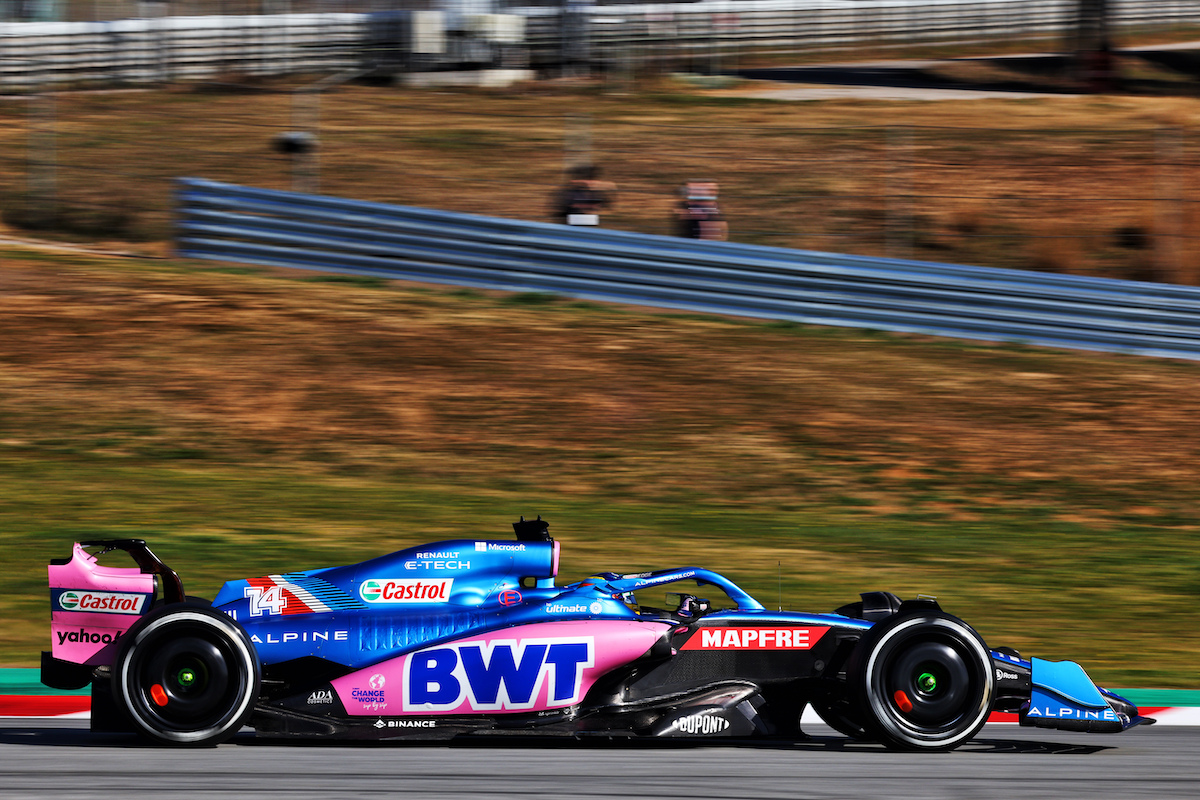 【アルピーヌF1】127周を走行したアロンソ「パフォーマンスよりも走行距離と信頼性が重要」