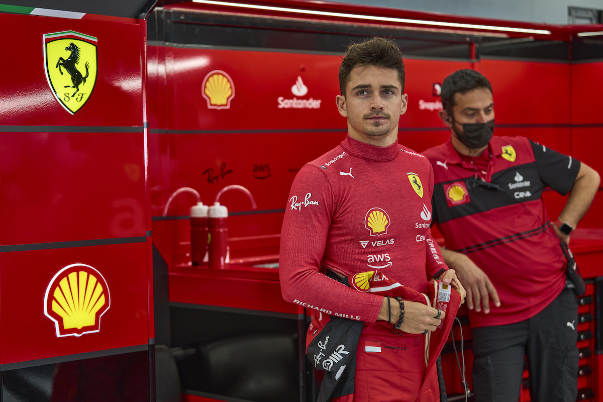 ルクレール、2セッション連続トップタイムも「壁に引っかけてしまった」ペースには自信あり