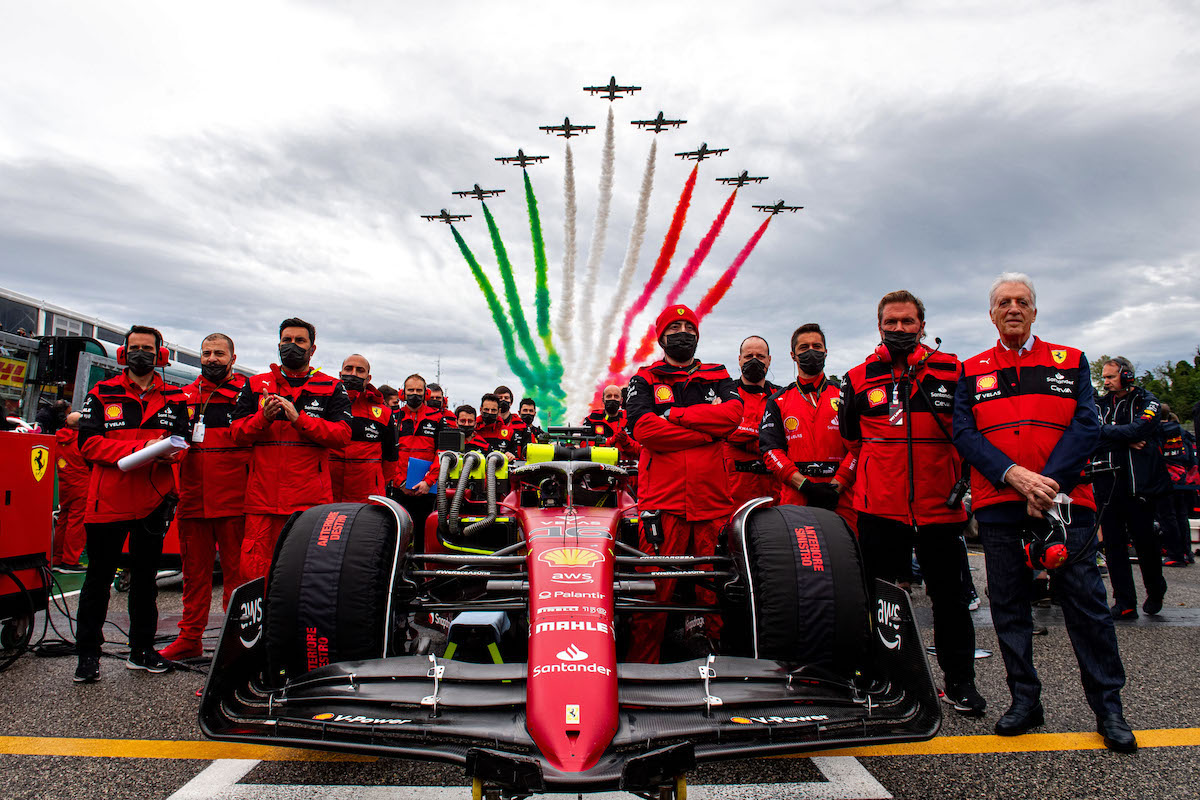 フェラーリF1代表「ファンを元気づけたかった」／F1エミリア・ロマーニャGP