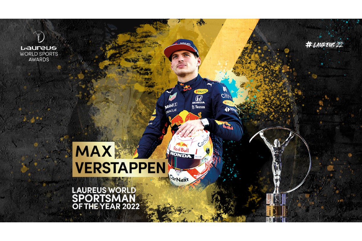 フェルスタッペン、2022年「ローレウス世界スポーツマン・オブ・ザ・イヤー賞」受賞