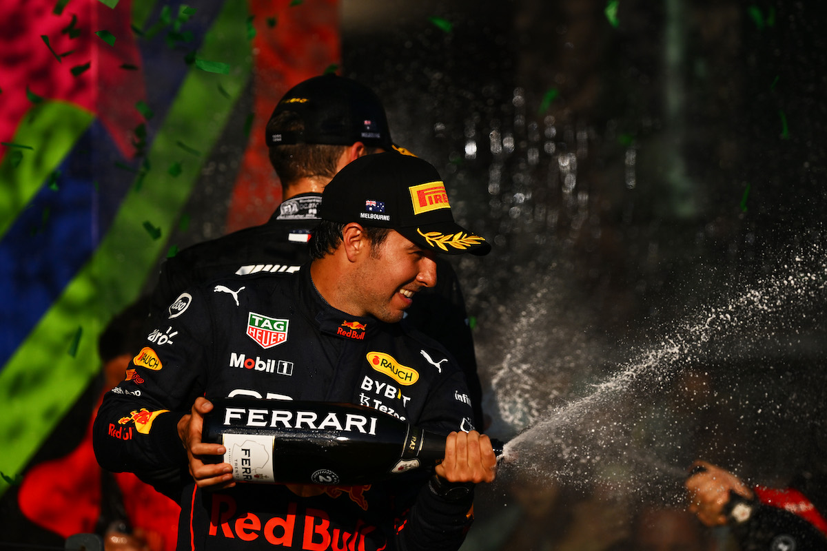 ペレス、2位表彰台を獲得もフェラーリと戦うには「改善が必要」