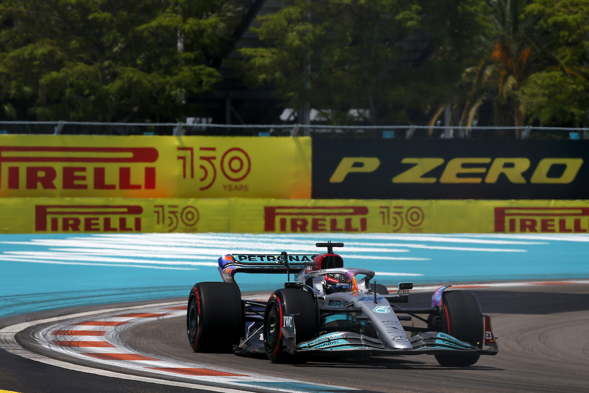 【FP2レポート：F1マイアミGP】トップのメルセデスF1、改善成功？レッドブルのフェルスタッペンはトラブル、フェラーリのサインツはクラッシュ