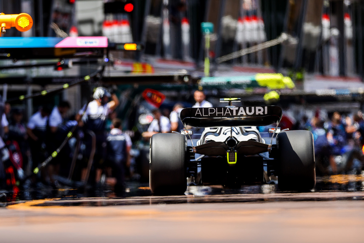 角田裕毅、ピットレーン速度違反！／F1モナコGPフリー走行2回目