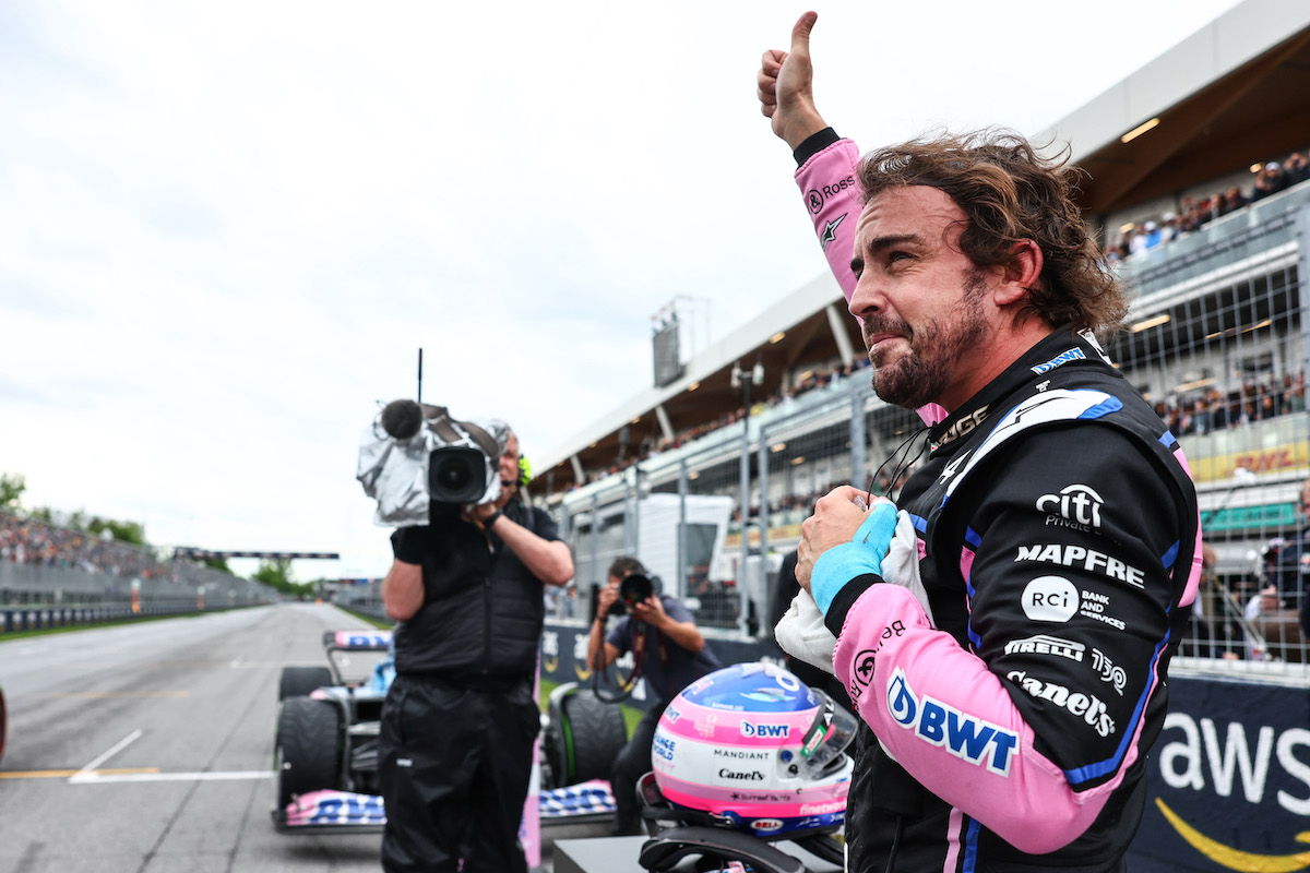 40歳アロンソ、“予想外”の予選2番手「ターン1でフェルスタッペンと戦うよ」