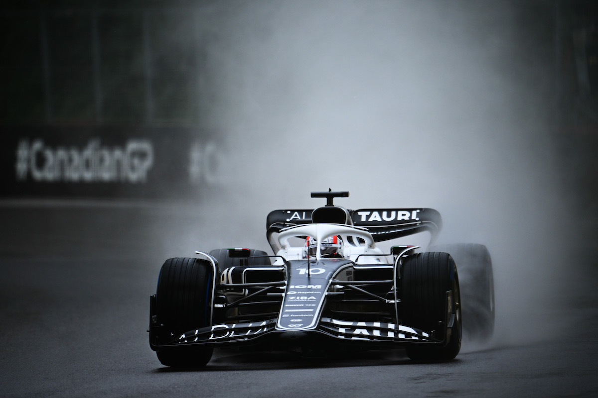 【予選Q1】好調だったガスリー、最後尾スタートの角田裕毅と共にQ1敗退！ペレス13番手でQ2進出