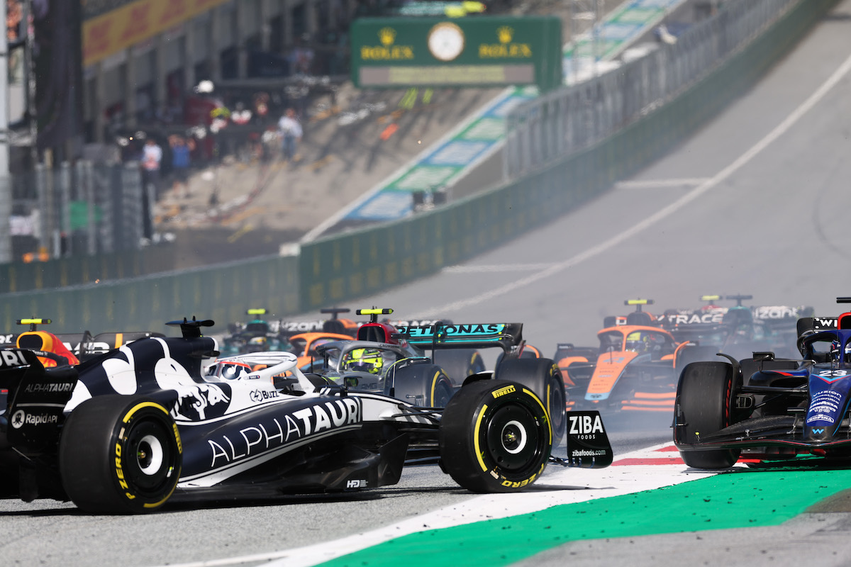 ガスリー、スタート直後にスピン「突然逆向きになって･･･何が起こったのかよくわからない」