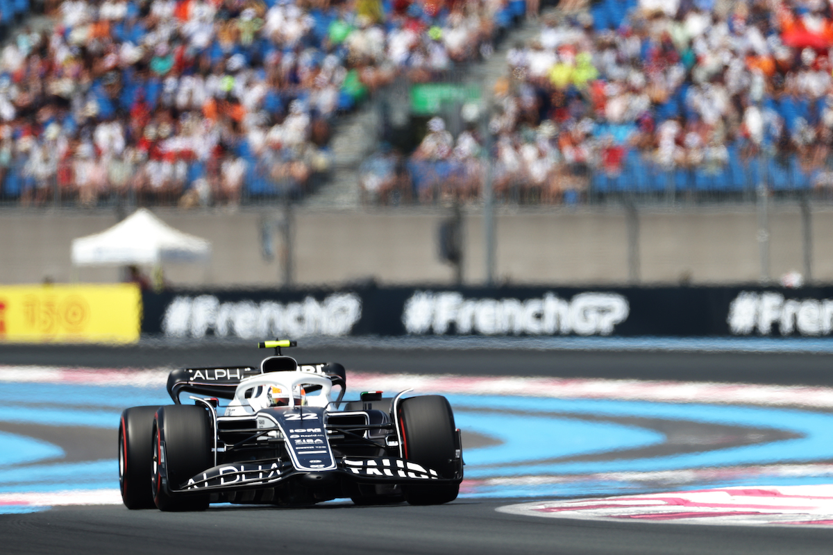 【予選Q2：F1フランスGP】角田裕毅、10番手でQ3進出！