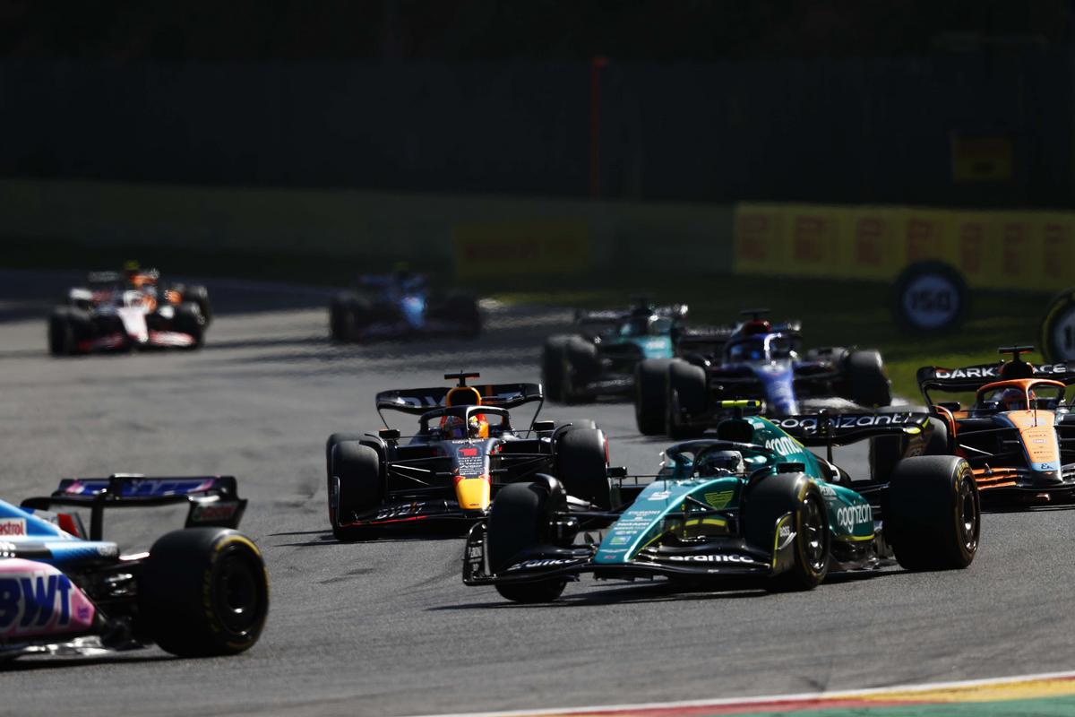 ベッテル、“最後のスパ”で8位入賞「2台のアルピーヌF1にプレッシャーをかけ7位も可能だった」