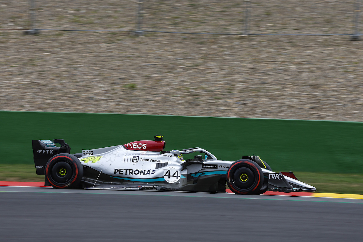 ハミルトン「もっと余裕を持って走ったつもりだったんだけどミスで･･･」メルセデスF1に「申し訳ない」