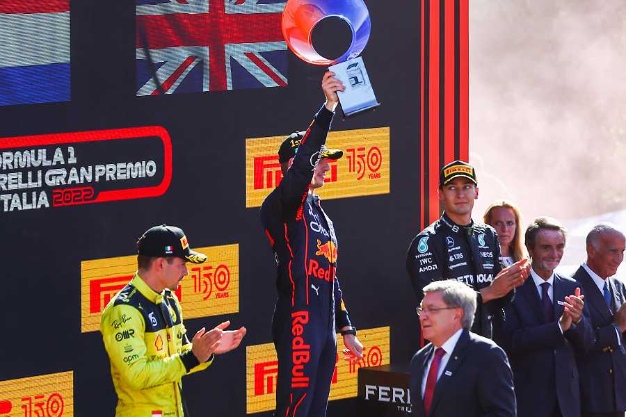 F1年間最多勝利記録更新の期待がかかるフェルスタッペン　残り6レースで3勝すれば新記録樹立