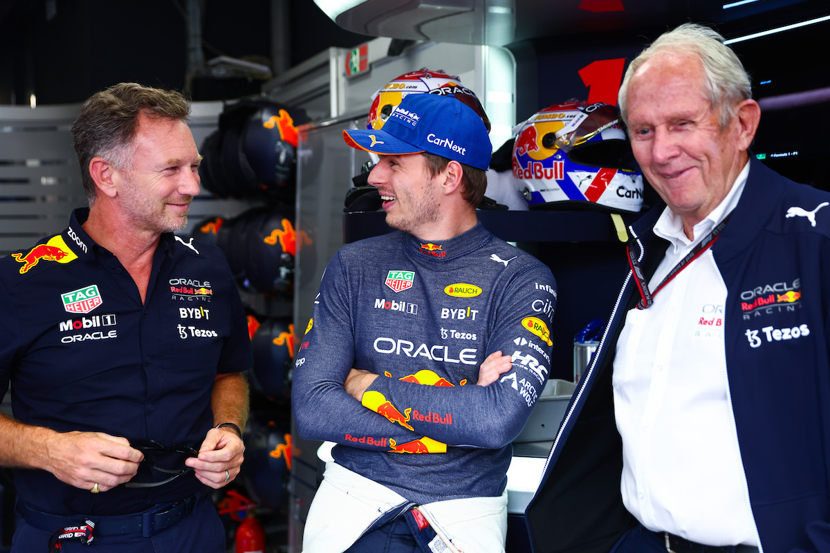 余裕のレッドブル陣営、F1オランダGPで優勝を逃しても表彰台で十分