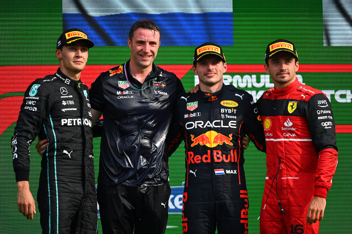 【レポート：F1ベルギーGP】フェルスタッペン、母国で2年連続の完勝で4連勝、今季10勝目！ラッセルとルクレールがタイヤ選択でハミルトン抜いて表彰台、角田は不運