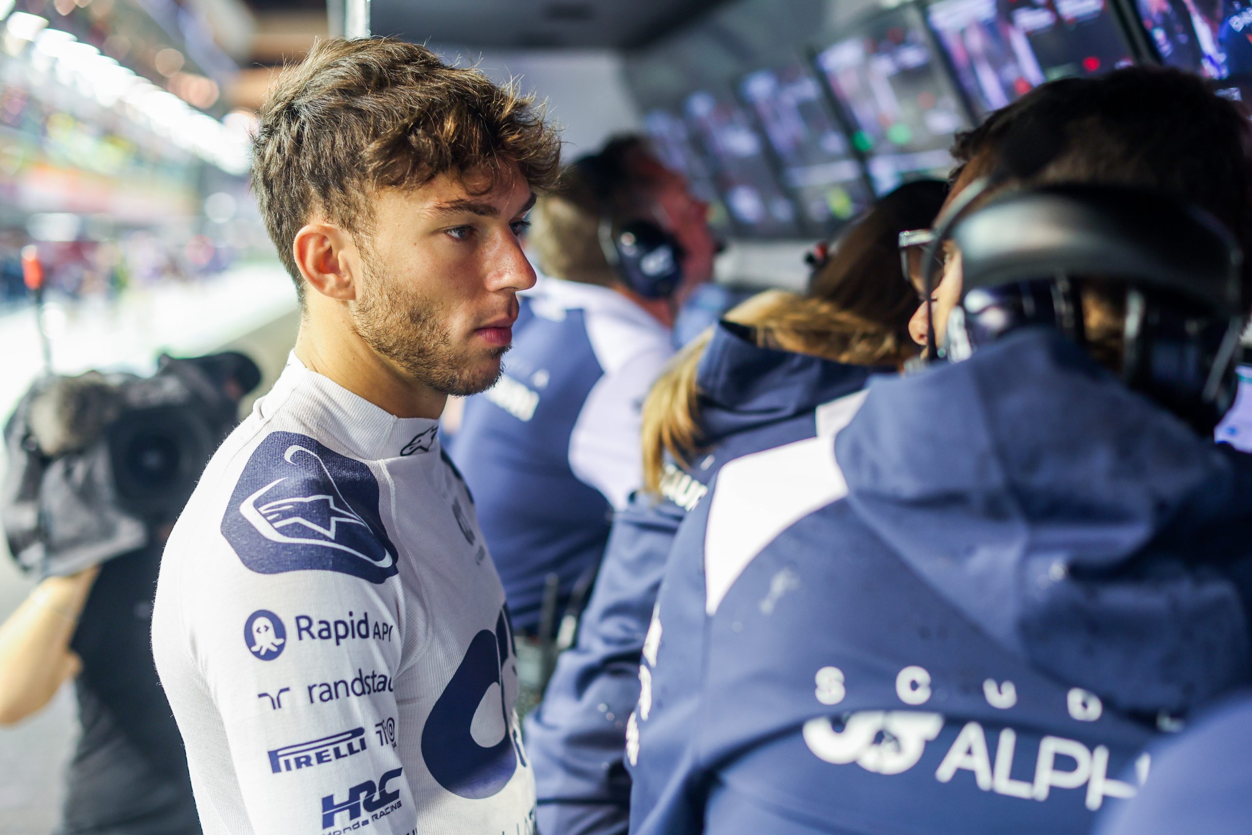 アルファタウリF1、2台とも好結果を逃しタイヤ戦略を反省「ドライタイヤへの交換が早すぎた」