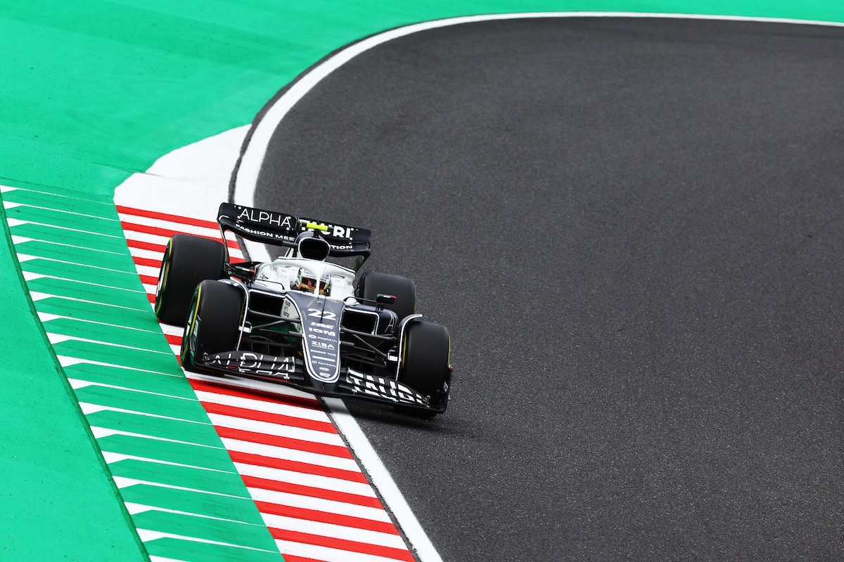 【FP3：F1日本GP】ホンダの前でフェルスタッペンが最速！ドライ路面初走行の角田裕毅17番手