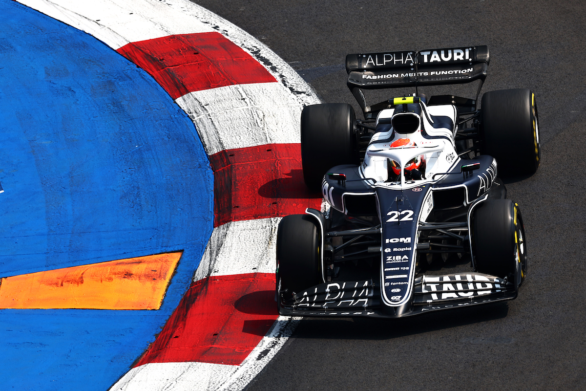 角田裕毅「Q3を逃して残念。どんなチャンスでも生かしてポイント獲得を目指します」／F1メキシコシティGP予選