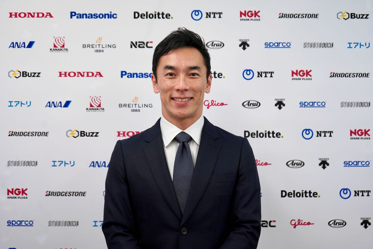 佐藤琢磨「競争力の高さは圧倒的」最強チップ・ガナッシ移籍に「言葉では表せないほどの期待と感激」