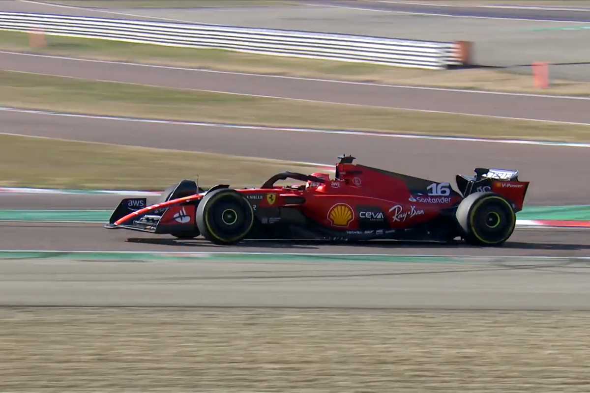 “正常進化”の2023年型フェラーリF1マシンに期待するルクレール「このマシンで目標を達成できない理由はない」