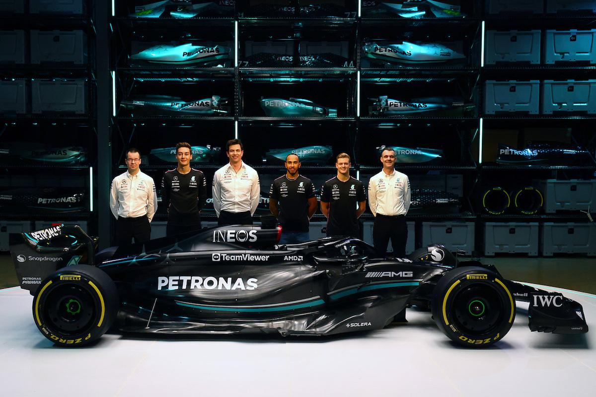 【F1画像ギャラリー】メルセデス、2023年型の新車『F1 W14』