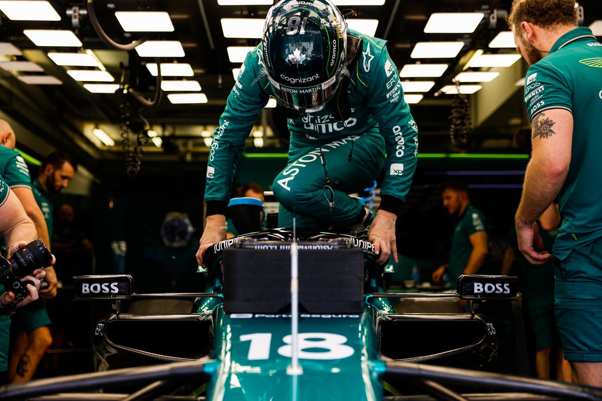 手首の怪我から13日で復帰！ストロール「こんなに早くF1マシンに戻れるとは思っていなかった」