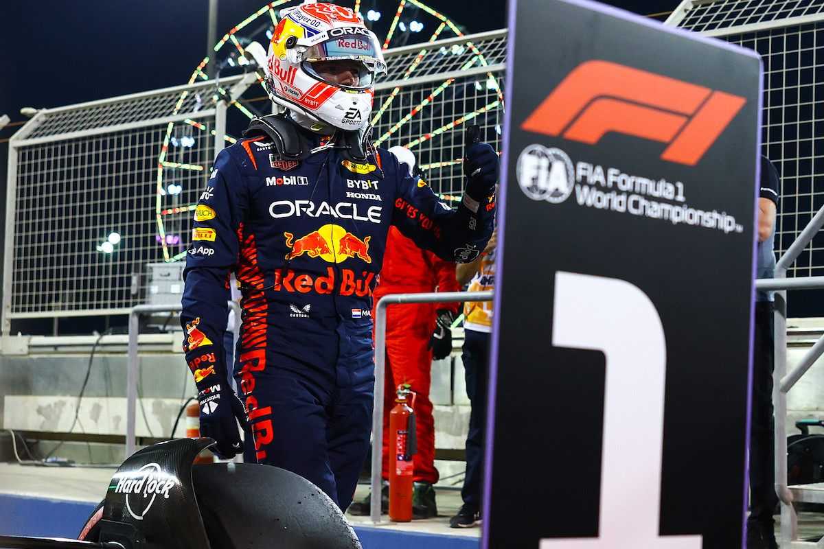 通算21回目のポール獲得！フェルスタッペン「クルマのバランスと自分のリズムをつかむのに苦労していたから嬉しい」チェコが隣で「頼もしい」